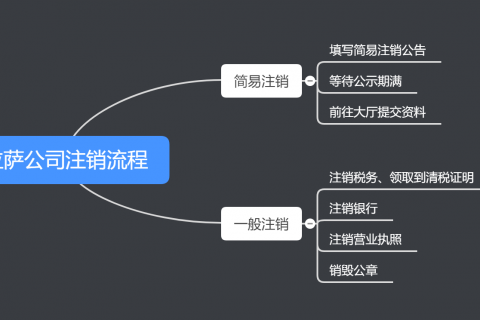 拉薩公司注銷的流程、費用和周期