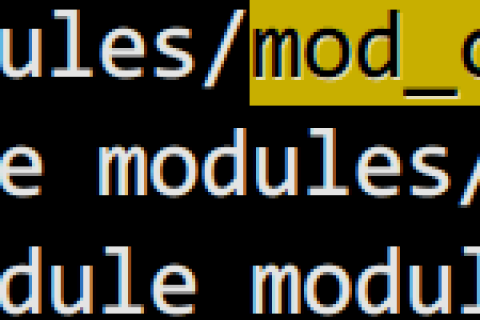Apache httpd 2.4 反向代理 開(kāi)啟緩存