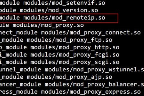 Apache httpd 通過(guò)mod_remoteip模塊來(lái)獲取CDN或者負(fù)載均衡設(shè)備轉(zhuǎn)發(fā)后的用戶真實(shí)IP
